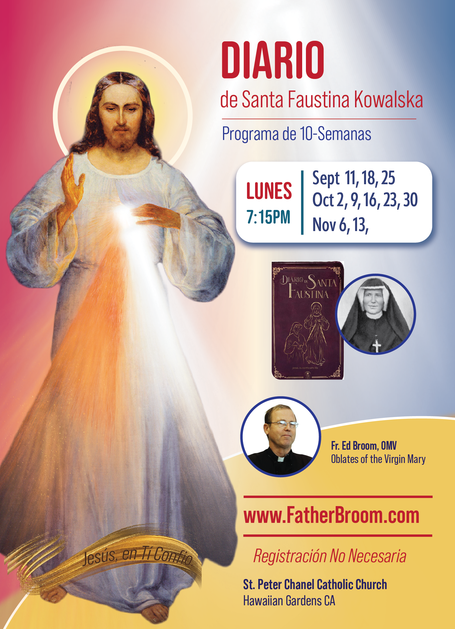 Diario de Santa Faustina - Sept 2023
