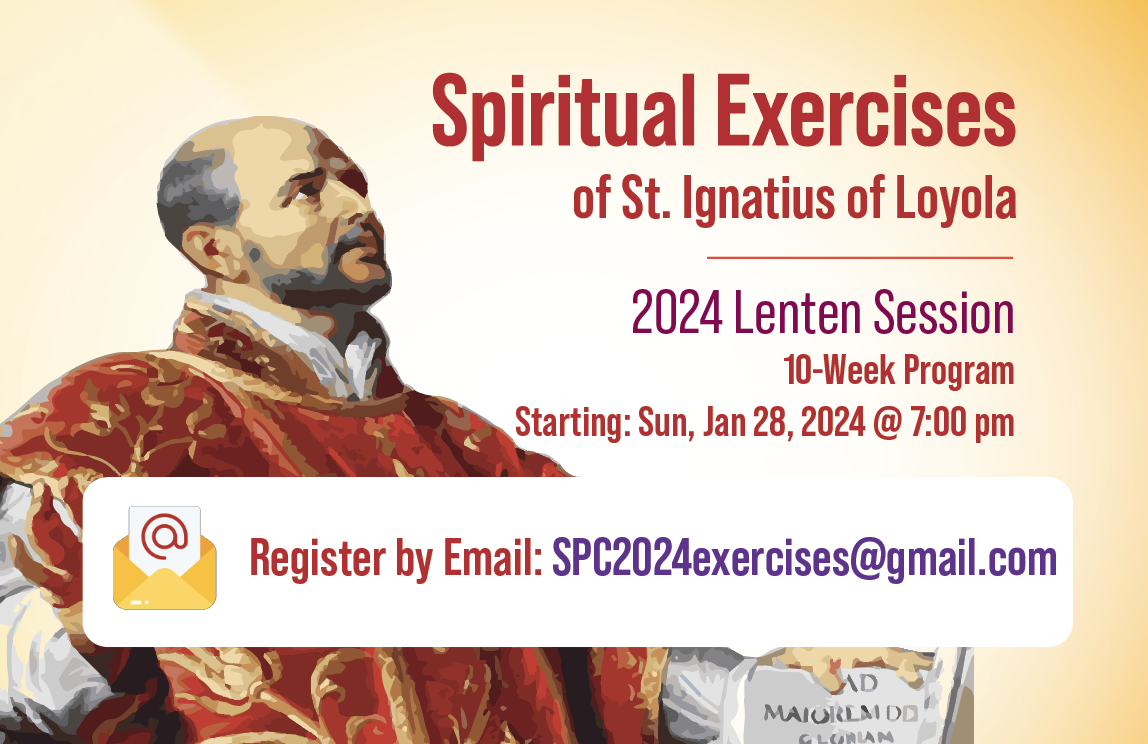 2024 Spiritual Exercises | IN-PERSON | Register today!